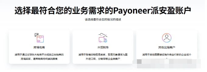 一次搞定2025年外贸、亚马逊、独立站收款：派安盈payoneer注册图文教程 第2张