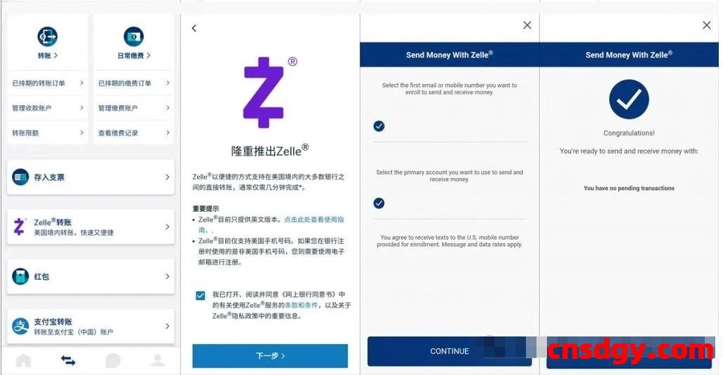 Zelle 美国转账全攻略：实时到账、隐私保护，轻松上手教程 第1张